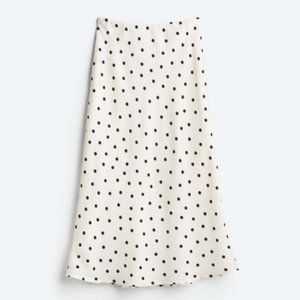 Soho Polka Dotted Midi Skirt